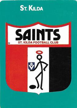1988 Scanlens VFL #91 St. Kilda Saints Front